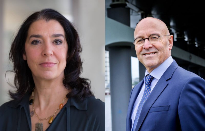 Louise van der Heijden en Kees van Rooij